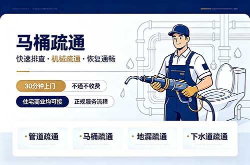 海门马桶疏通