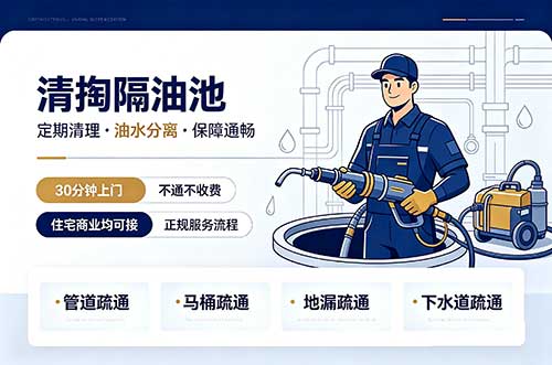 海门清掏隔油池